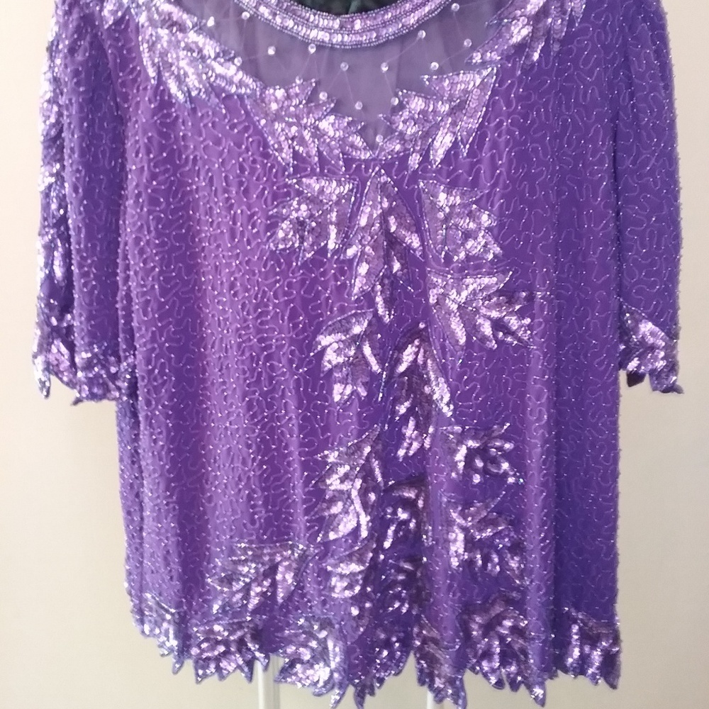 Creative Touch sequin top - Picture 2 of 7